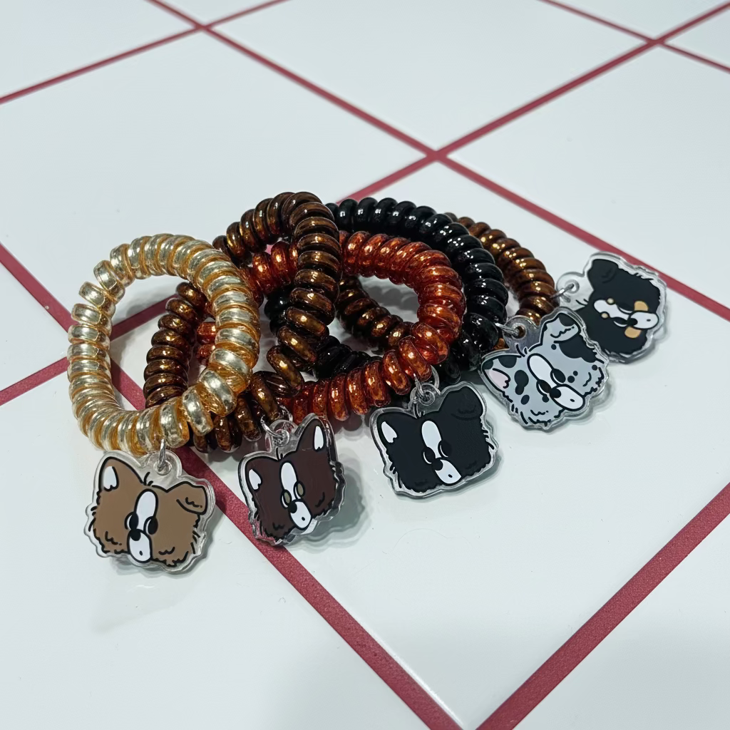 ヘアゴムこっくり全部