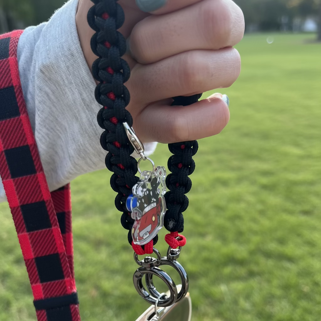 スマホストラップ【ドライブ】ブラック