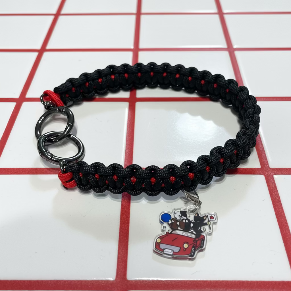 スマホストラップ【drive】ブラック
